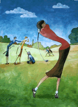 Lady Golfer